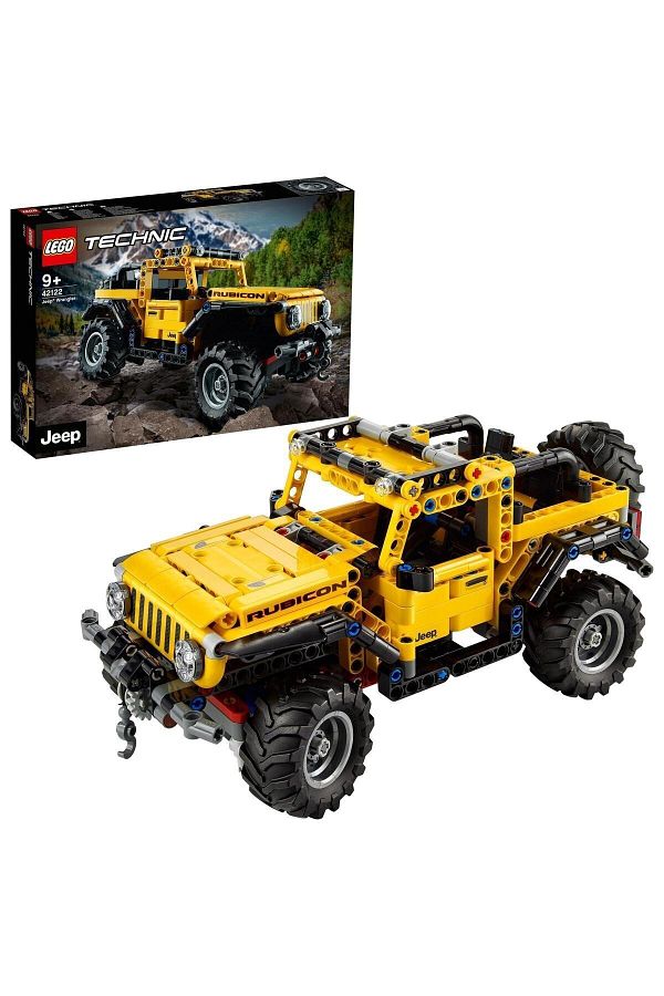 LEGO-® Technic Jeep® Wrangler 42122 - مجموعة بناء نماذج قابلة للجمع لمحبي المركبات (665 قطعة) 1