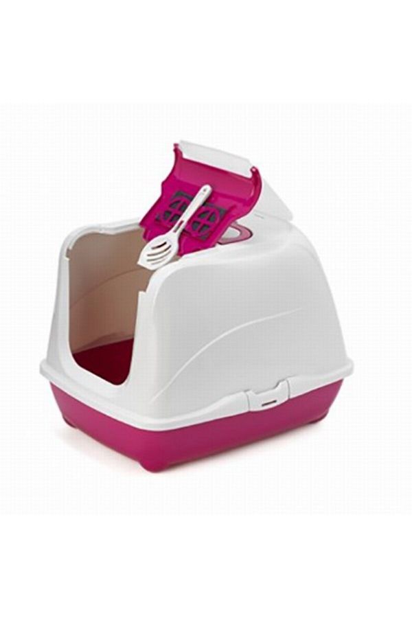Moderna Flip Cat Large Indoor Cat Toilet 57 Cm Fuchsia Trendyol