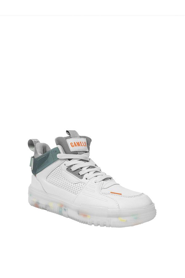 GAMELU 23KM Frey Men s Flat Boots White Trendyol