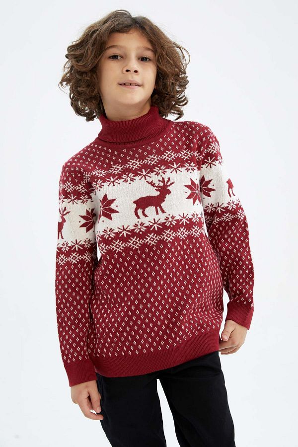 Christmas turtleneck sweater outlet
