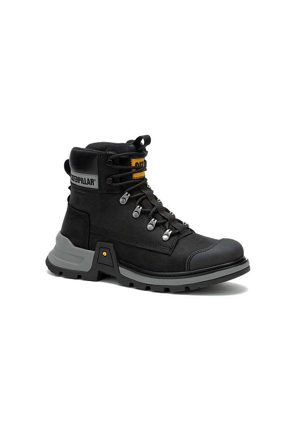 Caterpillar CAT Colorado Expedition WP Waterproof Black Leather Men s Boat Shoes Trendyol