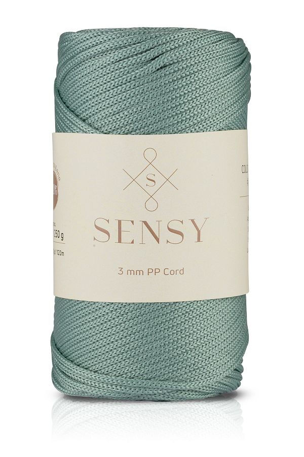 SENSY-3 Mm - 250 gr Polyester Macrame Thread Sage 120 M Polyester Macrame Thread Suppla Rope And Bag Thread 1