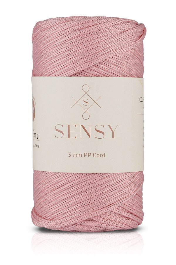 SENSY-3 Mm - 250 gr Polyester Macrame Thread Pink 120 M Polyester Macrame Thread Suppla Rope And Bag Thread 1
