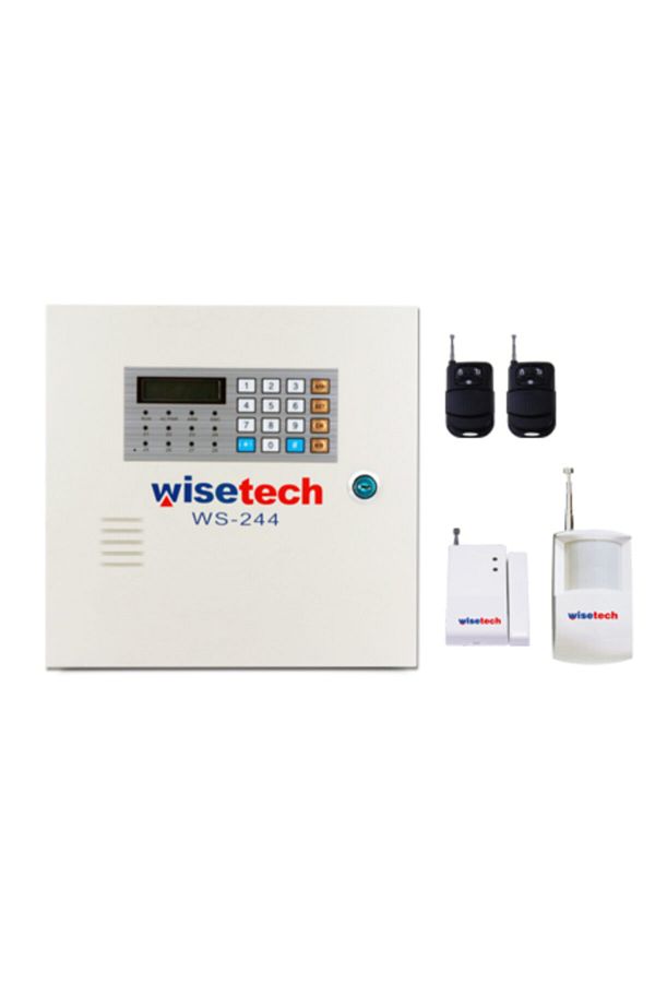 Wisetech-Ws 244 Wireless Alarm Set - Color and Model Number 1