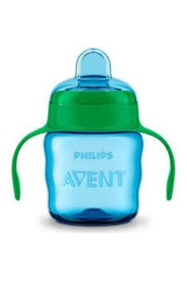 Philips Avent Philips Eğitici Damlatmaz Bardak Mavi 6m+200ml (scf551/05)