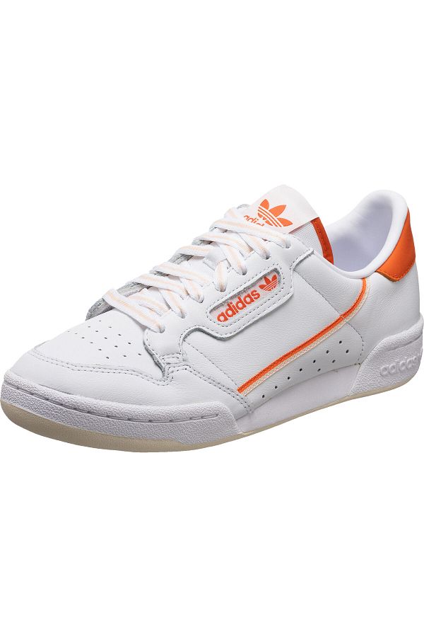 adidas Originals Continental 80 Sneaker WeiB Flacher Absatz fur Damen 37 1 3 Trendyol