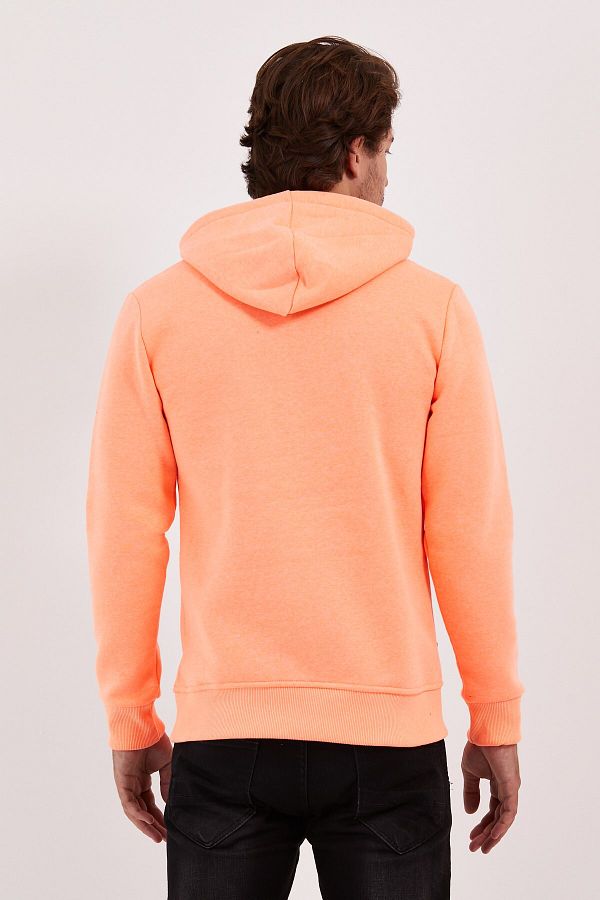 Salmon color sweatshirt discount