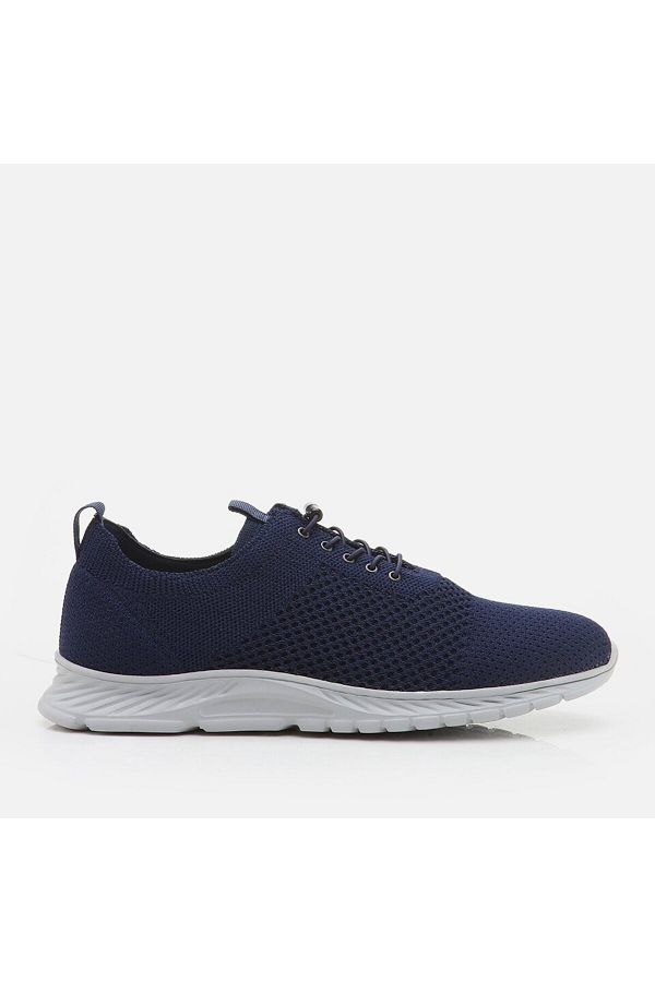 Hotic Navy Blue Men s Sports Shoes Trendyol