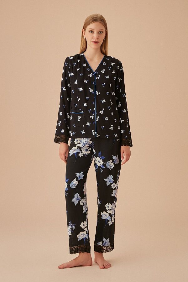 SUWEN-Bianca Masculine Pajama Set 1