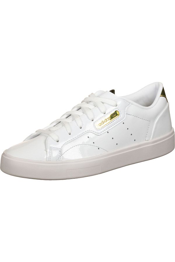Adidas originals sleek trainers white top