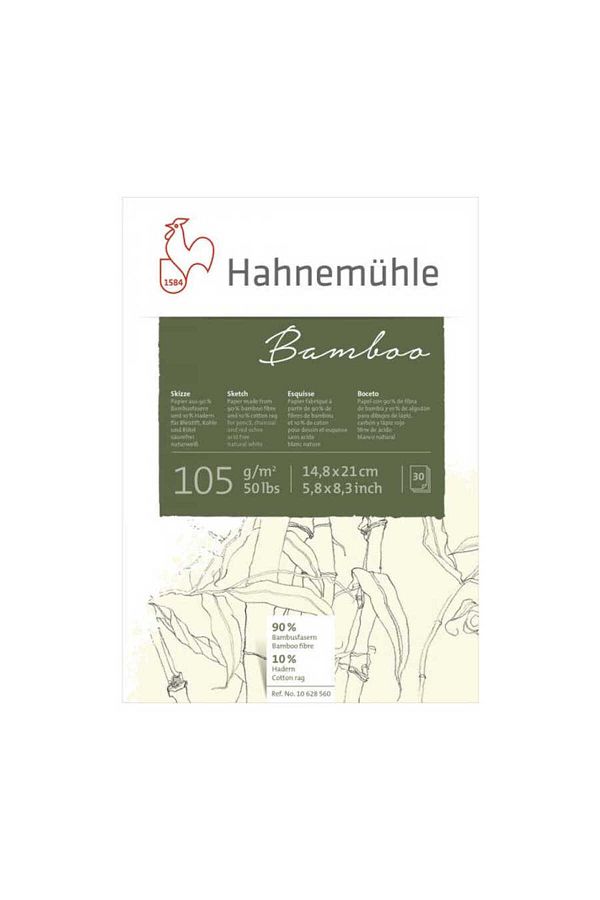 Hahnemühle-Bamboo Sketch Book A5 105g 30 Sheets 1