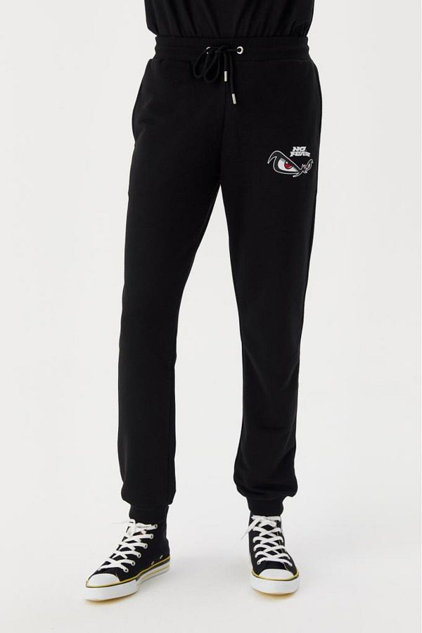 No Fear-Men's Sweatpants Black M500236 1