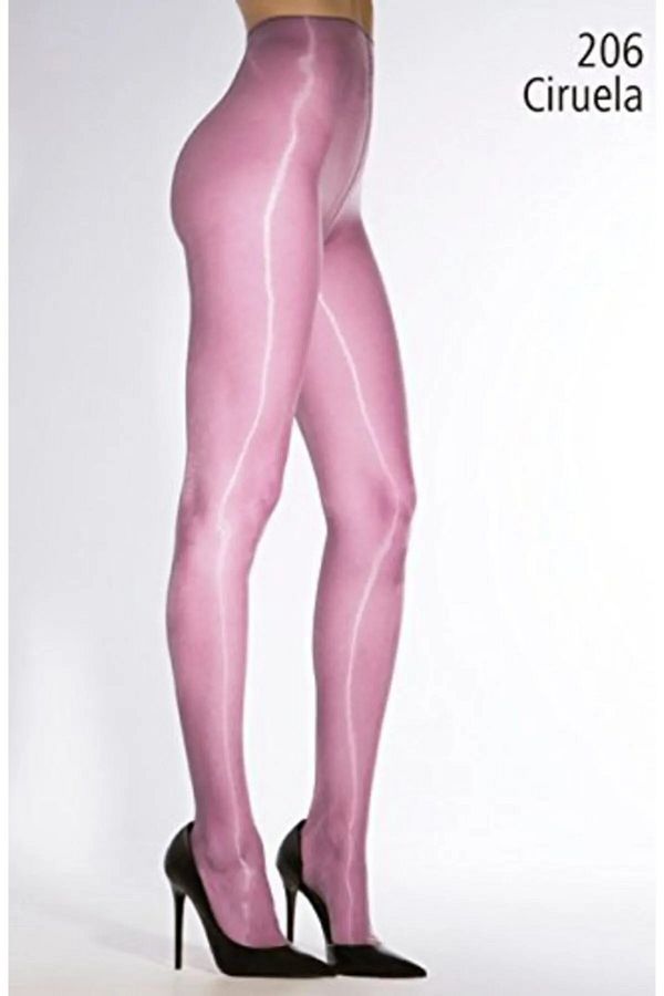 Cecilia De Rafael Eterno 15 Den Ciruela Pink Size 4 L Pantyhose Trendyol