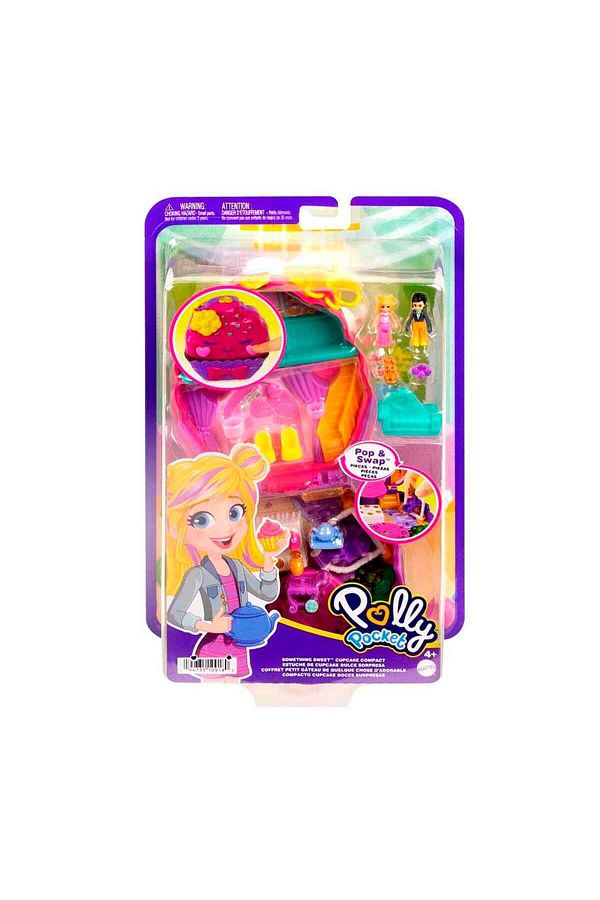 Polly Pocket and Adventures Game Set FRY35 Something Sweet Cupcake Trendyol