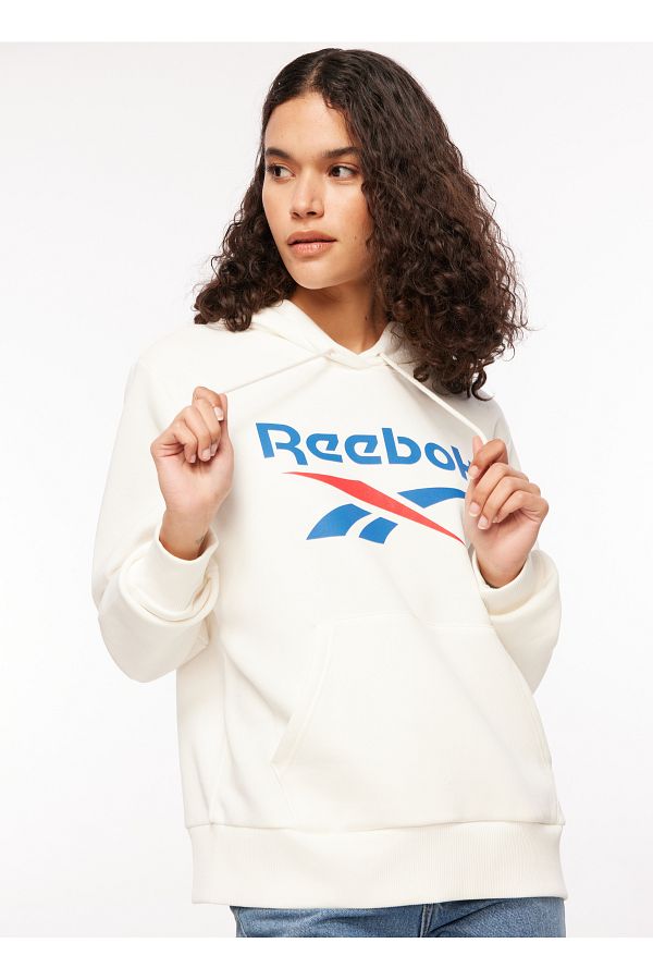 Reebok white sweatshirt on sale