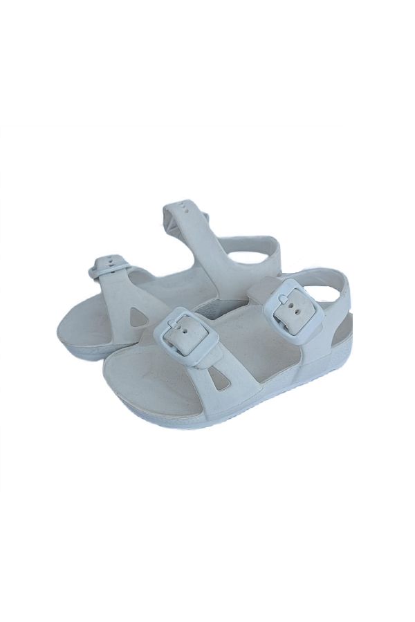 ABOOWE-Novelido Eva Kids Sandals White 1