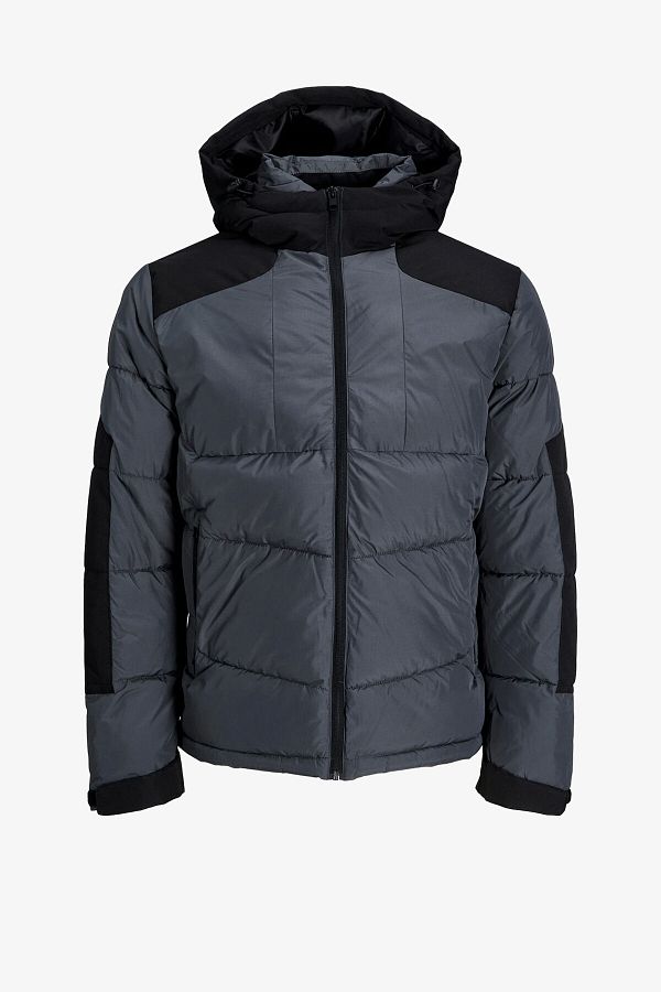 Jack Jones Sports Winterjacket Gray Puffer Trendyol