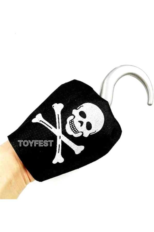 TOYFEST Captain Jack Sparrow Pirate Single Hand Hook Party Costume  Accessory - 1 Piece - Trendyol