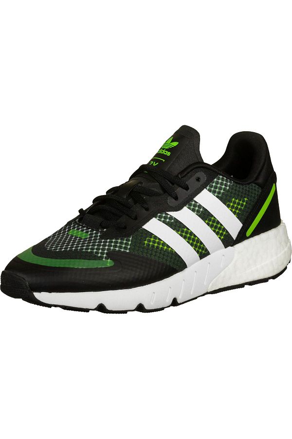 adidas Originals ZX 1K Boost Sneaker Schwarz Flacher Absatz