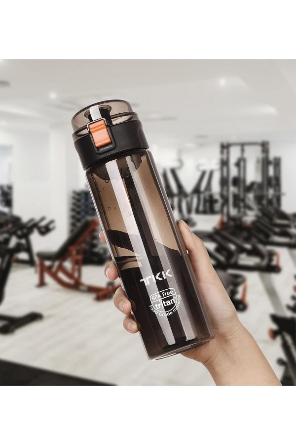 Vagonlife-زجاجة مياه تريتان TKK سعة 550 مل مع غطاء مريح للشرب قابل للقفل ومقبض للحمل 1