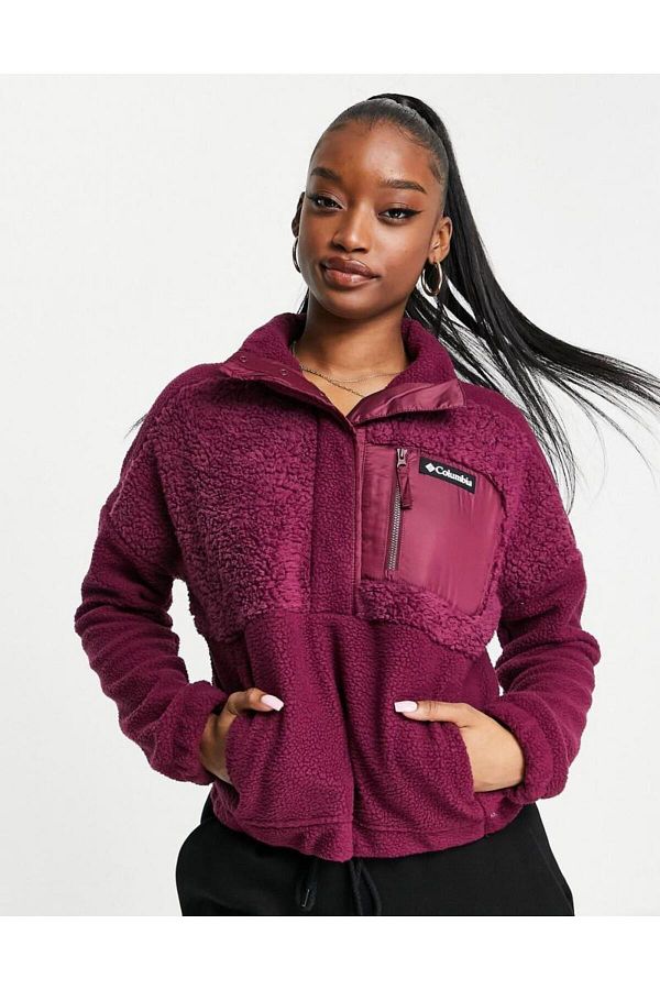Columbia women's sherpa pullover 2025