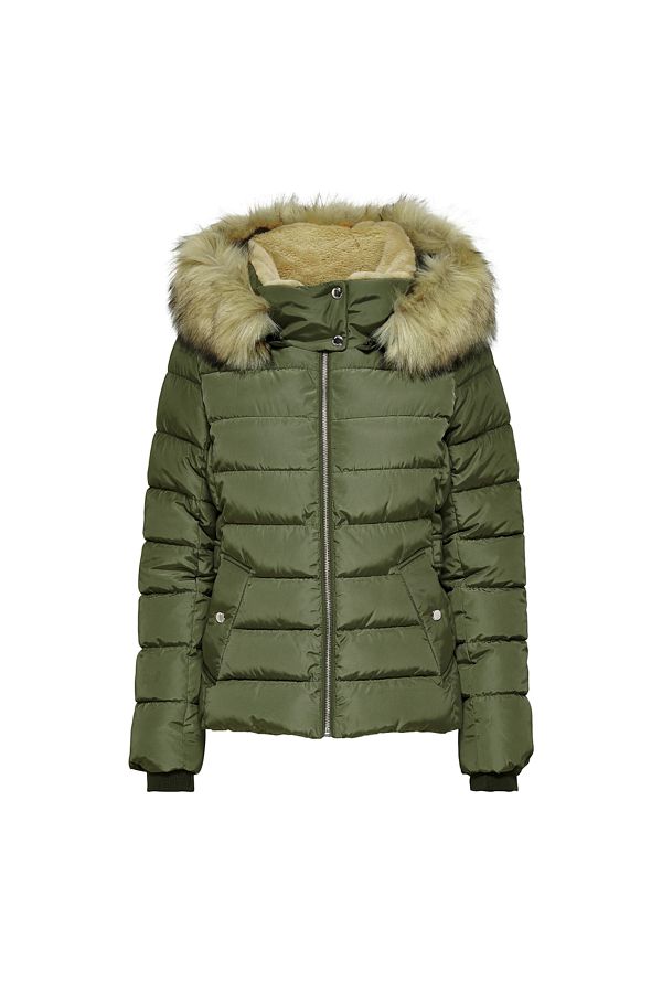 Forest green winter jacket deals