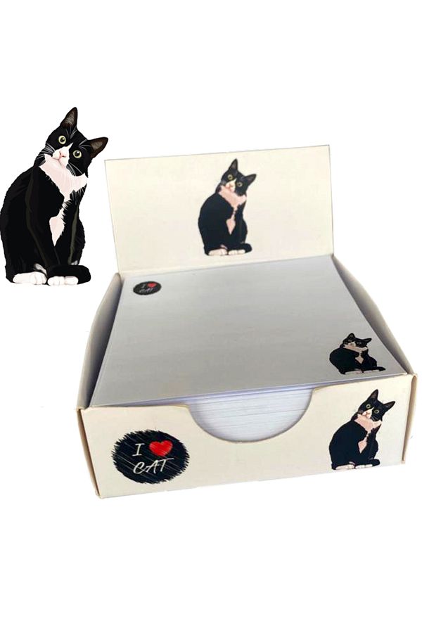 Dikkat Ajans-love cat cube note 1
