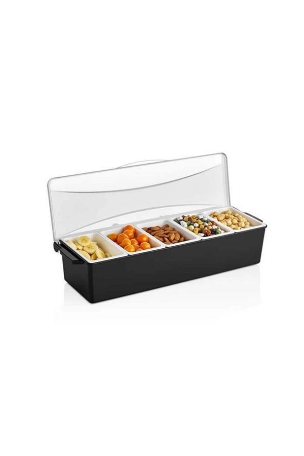 Gül Plastik-5 Compartment Bar Container 1