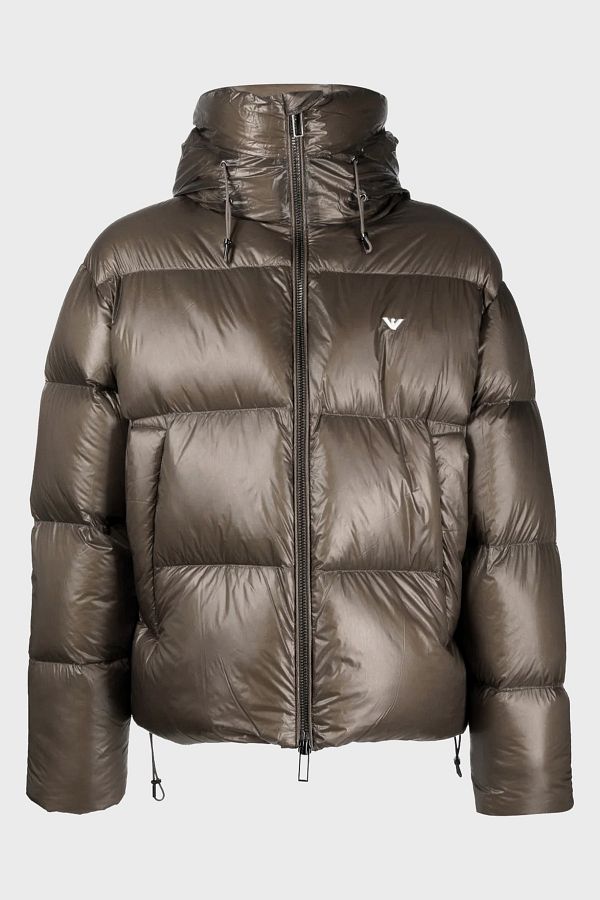 Armani bubble coat 2025