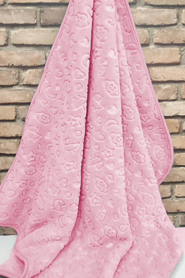 Özdilek Bebek Battaniyesi Yeni Model Pembe
