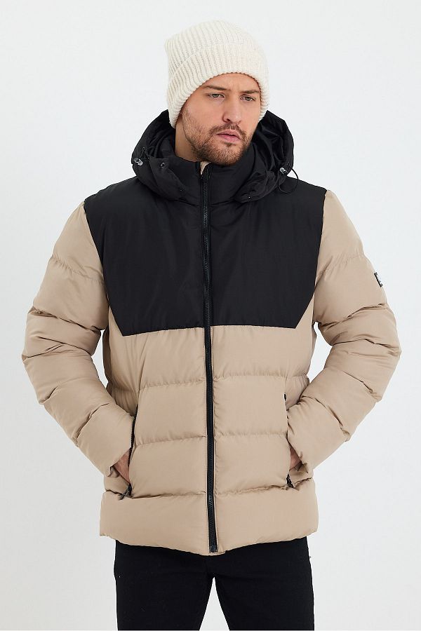 Thick puffer jacket sales