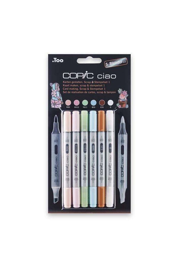 Copic-Ciao 5 Blender Set Stempel Set 1 1