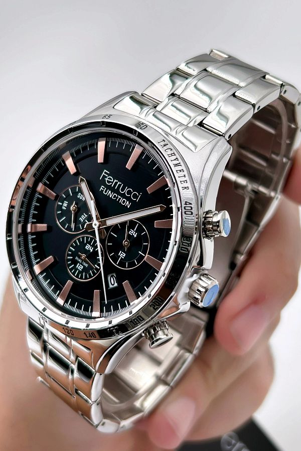 Ferrucci Function FCF14105FM.05 Steel Cord Men s Wrist Watch Trendyol