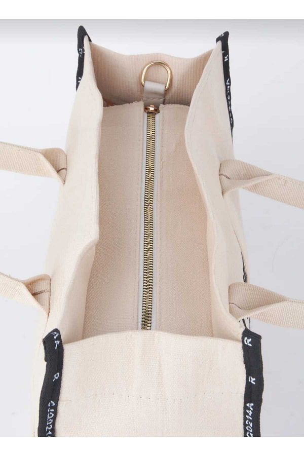 Handbags with zipper closure on sale