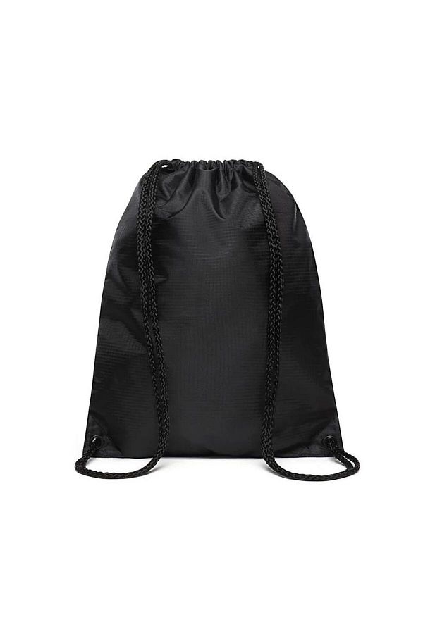 Black vans drawstring bag top
