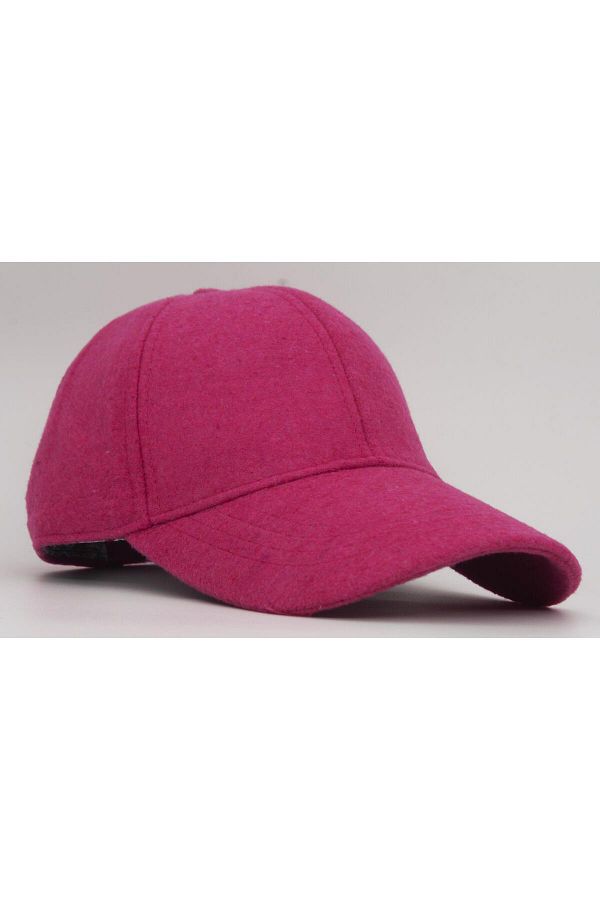 Pink wool cheap baseball hat