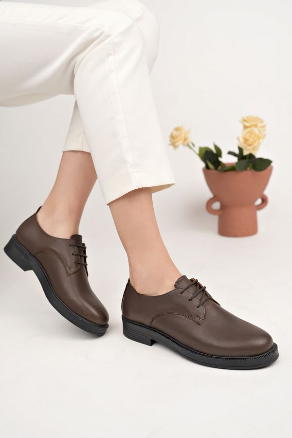 Genuine leather women's shoes on sale
