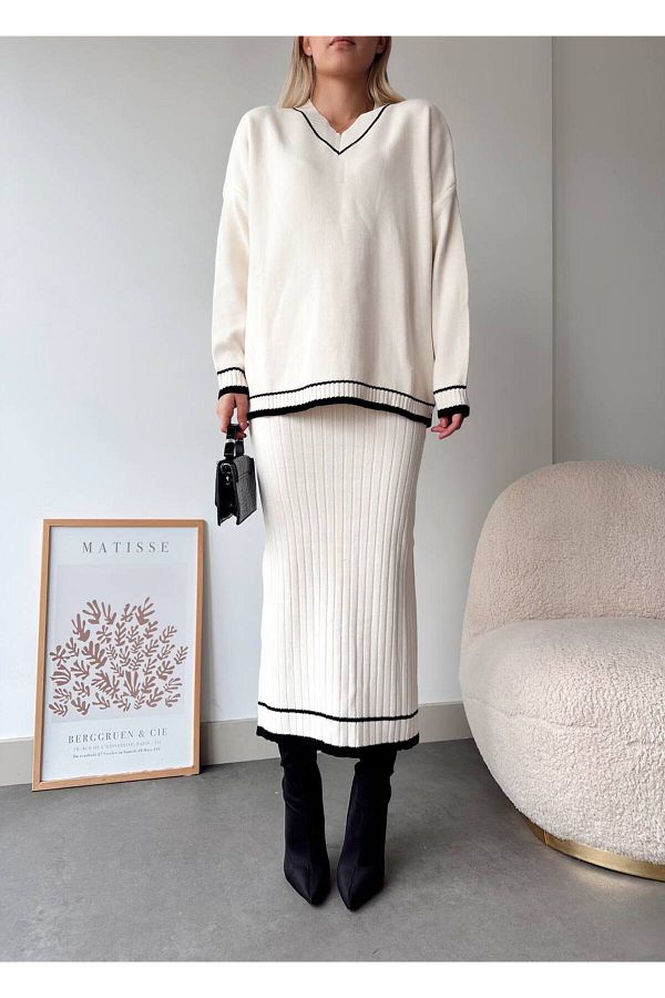 Sweater skirt fabric outlet