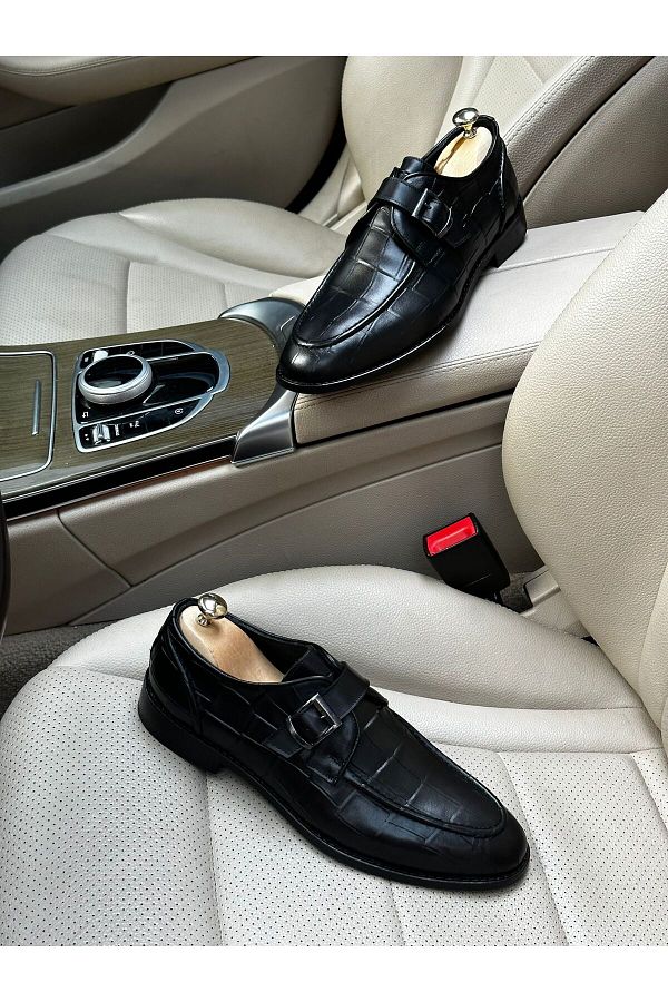 ROSA SHOES Leather Sole Inside and Outside Genuine Leather Men s Classic Shoes