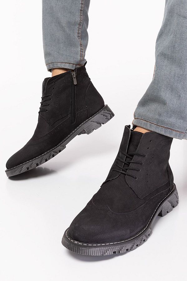 maximoda-Bocanci pentru bărbați din piele nubuck 1