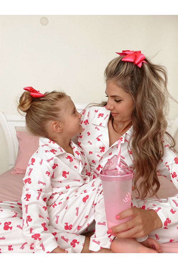 Kids barbie pajamas best sale