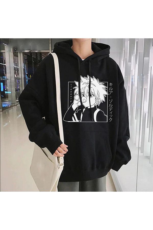 The Champs Touz Anime Hunter X Hunter Killua Unisex Hoodie Trendyol