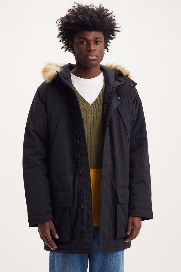Levi's hooded parka shop