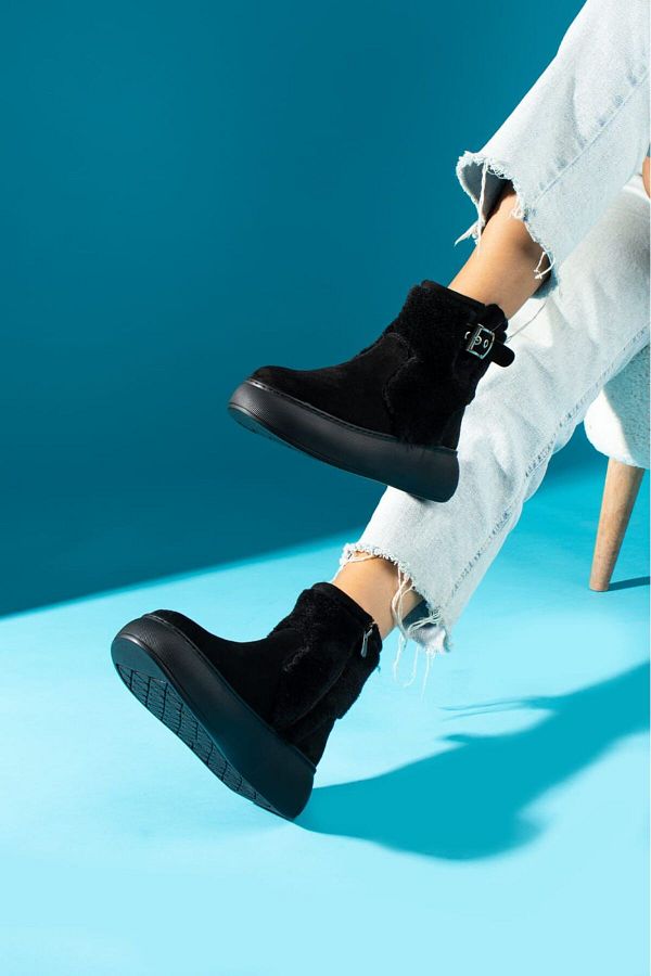 Stitched sole boots on sale
