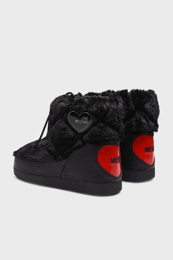 Love moschino logo snow boots online