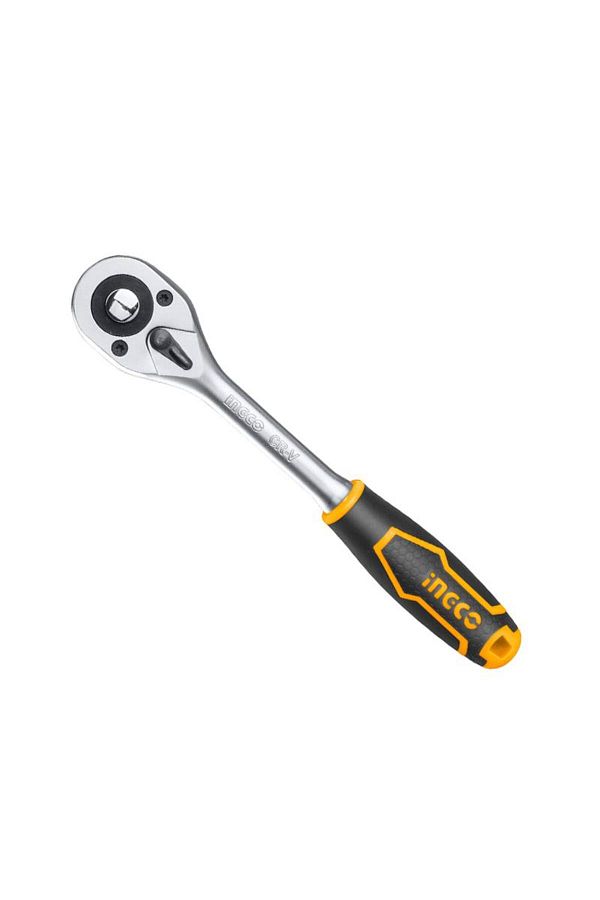 Ingco-3/8" - Ratchet Socket Wrench 45t 1