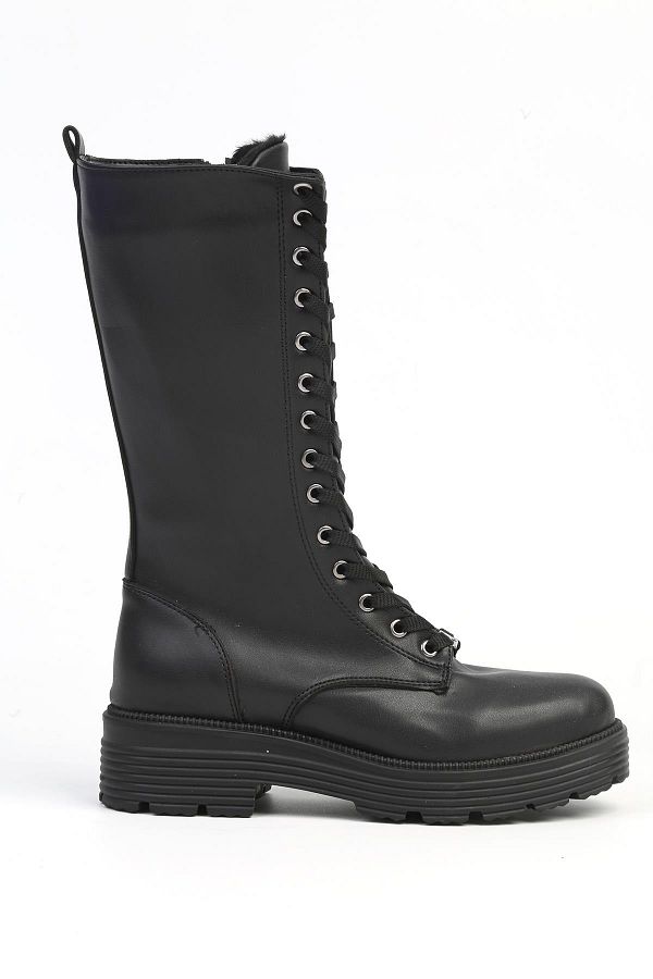 Pierre Cardin-®| PC-52504 - 3592 حذاء نسائي جلد أسود 1