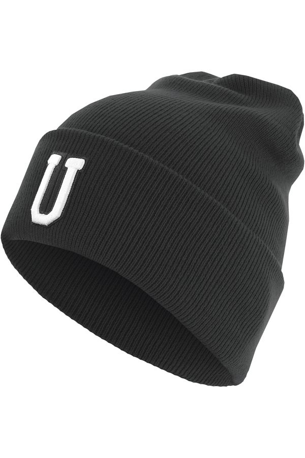MSTRDS-Accessoires Beanie mit Buchstaben-Cuff 1