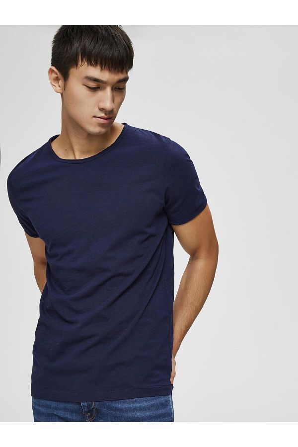 Selected Homme T Shirt Crew Neck Trendyol