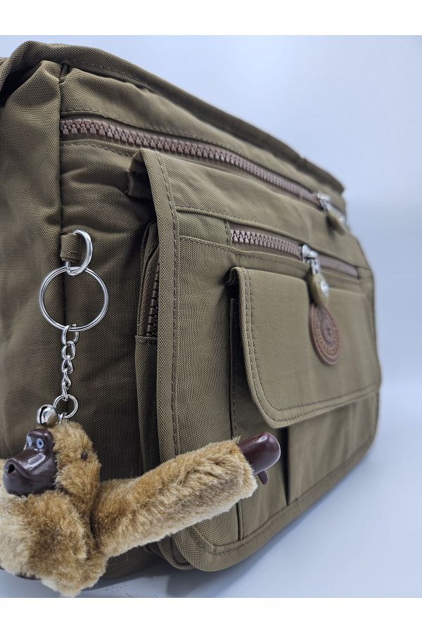 OZYA Brown Waterproof Medium Size Crossbody Bag Messenger Bag Shoulder Bag School Bag Unisex Trendyol